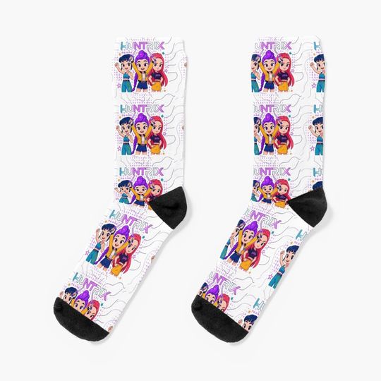 K-Pop Demon Hunters - Huntrix Socks