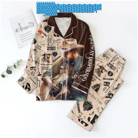 Jason Aldean Try That In A Small Town Pajama Set