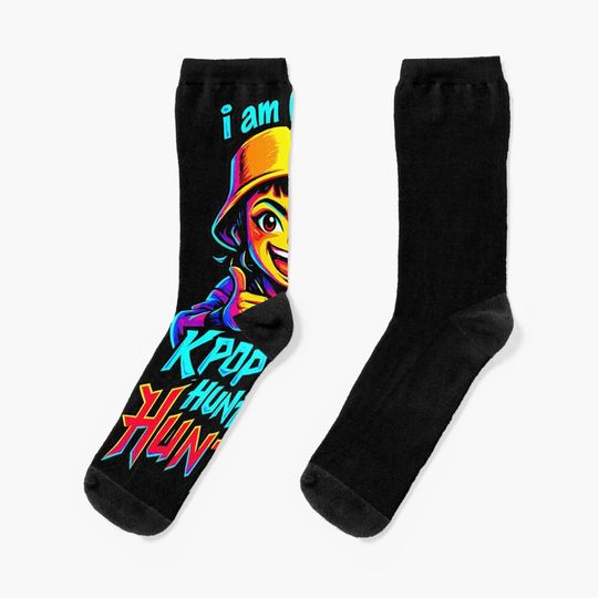 Discover  K-Pop Demon Hunters Art Zoey - 17 Socks