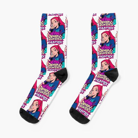K-Pop Demon Hunters art Rumi - 16 Socks