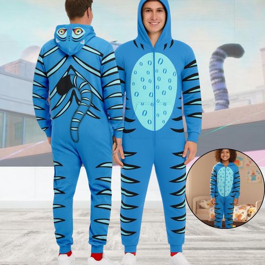 Christmas Tiger Onesies Jumpsuit, Tiger Costume Onesies, Tiger Cosplay Jumpsuit, Christmas Tiger Costume