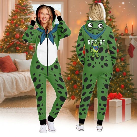 Portland Frog Hoodie, Frog Resist Protest Jumpsuit, Anti ICE Hoodie, Frog Resist Hoodie, Anti Establishment Shirt, Resist Gift for Her
