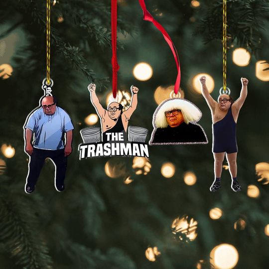 Discover Its Always Sunny Ornament, Funny Frank Car Decoration, IASIP Acrylic Ornament Gift, Pop Culture Christmas Keepsake 2025