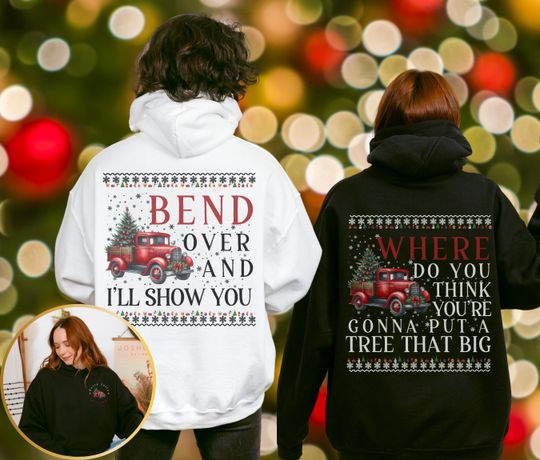 Discover Christmas Hoodie, Family Christmas Hoodie, Winter Christmas Hoodie, Retro Christmas Hoodie, Unisex Christmas Hoodie Gift