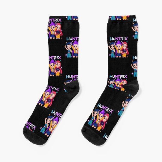 Discover K-Pop Demon Hunters - Huntrix Socks