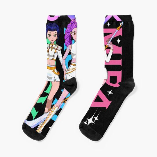 Huntrix KPOP Demon Hunters Socks