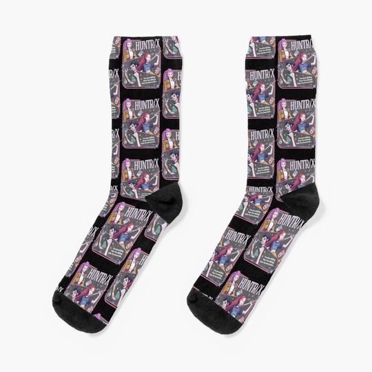 Discover Anime Movie Band Retro Film Demon Trend Cute Funny Cartoon Socks