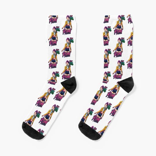 K-Pop Demon Hunters art Rumi - 24 Socks