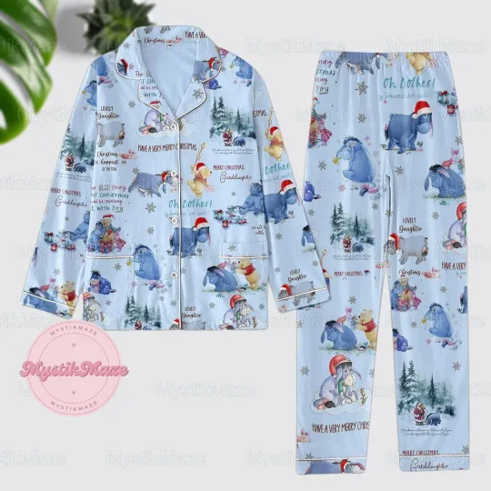 Discover Donkey Pajamas Set, Donkey Womens Pajamas, Donkey Midnight Shirt, Donkey