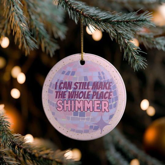 Discover Bejeweled (Shimmer) Christmas Ornament