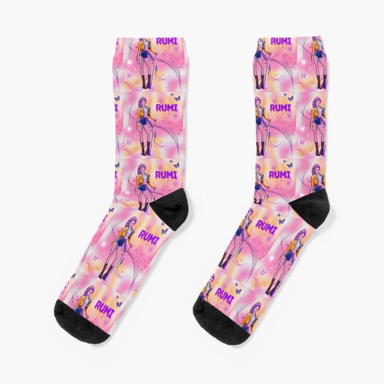 Discover Rumi - Huntrix - K-POP DEMON HUNTERS Socks