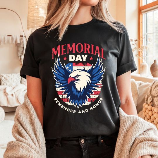 Discover Memorial Day Shirt, Remember and Honor Memorial Day T-Shirt
