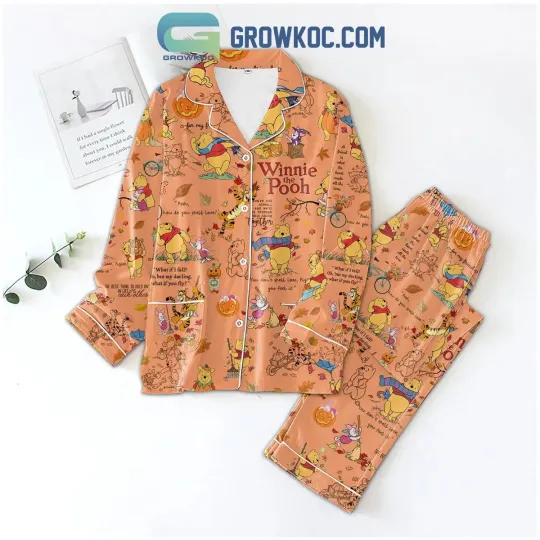 Discover Winnie The Pooh It’S The Most Beautiful Time Of The Years Pajamas Set