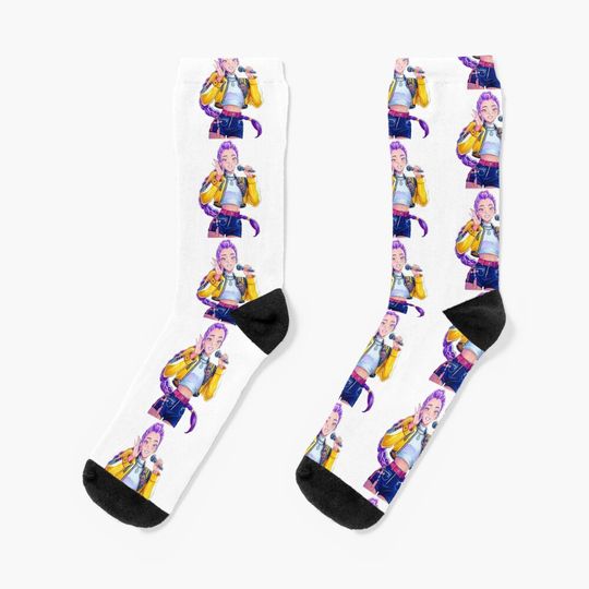 Discover KPop Demon Hunters Fan Art Rumi  Socks