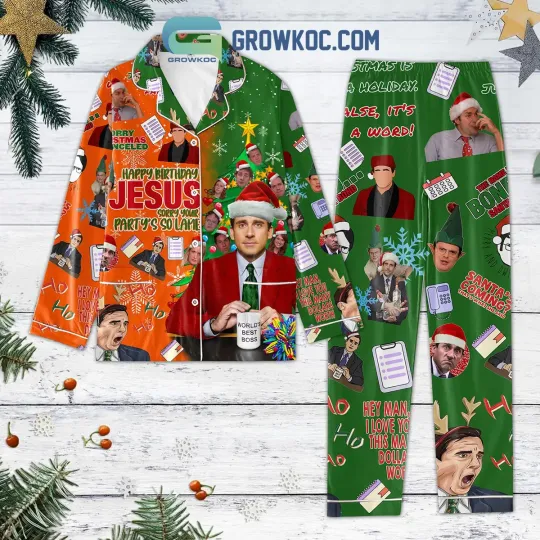 Discover Happy Birthday Jesus Sorry Your Party’S So Lame Pajamas Set