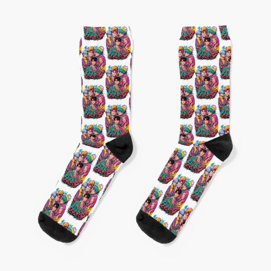 Discover K-Pop Demon Hunters art - Saja Boys - 6 Socks