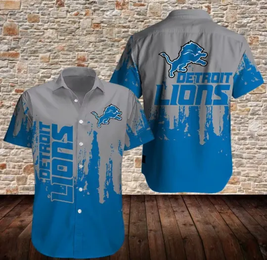Discover Detroit Lions Men's Summer Fashion Shirt