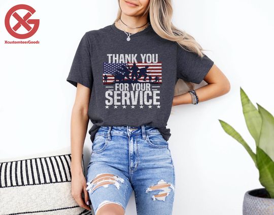 Discover Military Appreciation T-Shirt: American Veteran Gift
