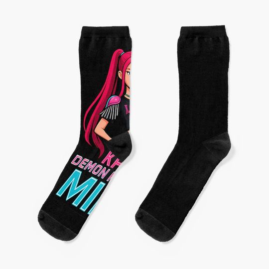 Discover K-Pop Demon Hunters Art Mira- 6 Socks