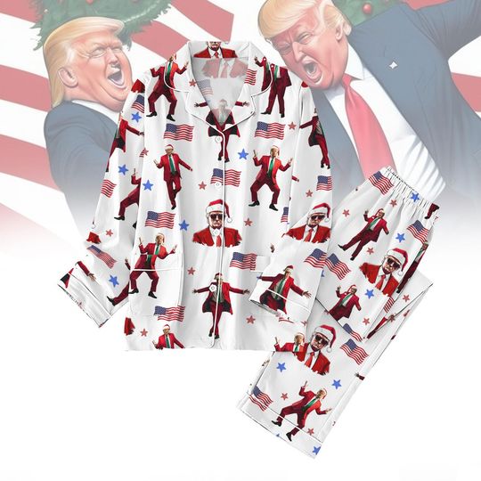Discover Political Ugly Christmas Sweater President Costume Sweater USA Holiday Gift For Men Women Xmas