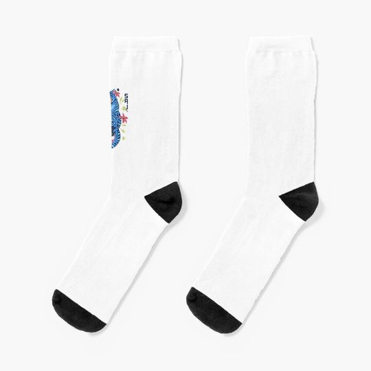 Discover derpy tiger and bird Socks