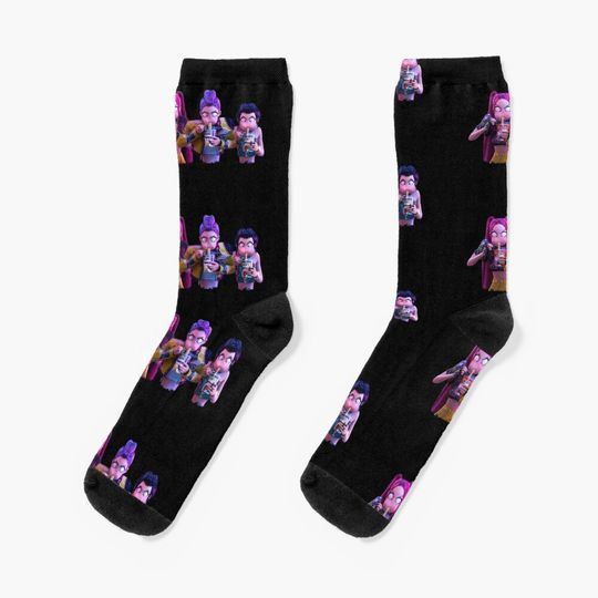 Discover Ramen Kpop Huntrix Socks, Gift For Fan