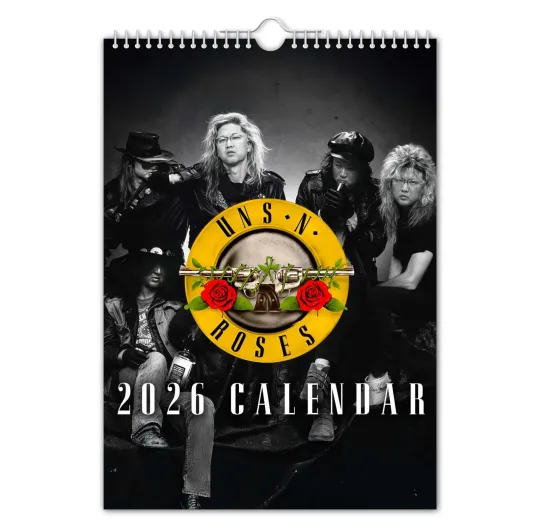 Discover Uns N' Roses – 2026 Wall Calendar - Funny - Quirky - Christmas - Birthday