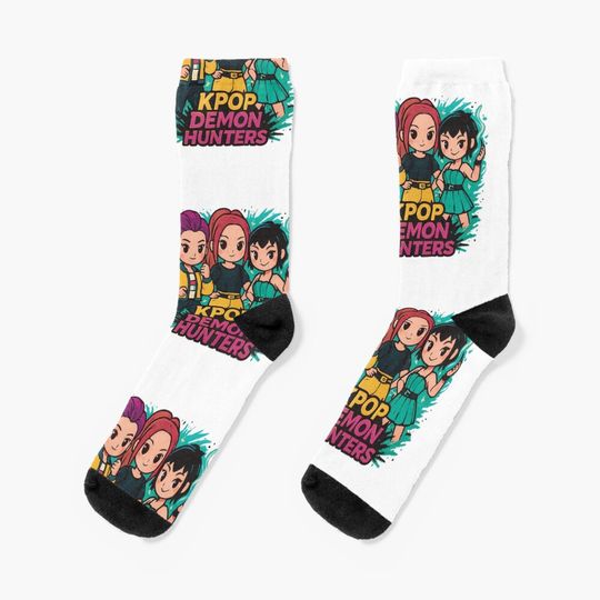 Discover K-Pop Demon Hunters | manga | cute kawaii | by Nooby Draw Socks
