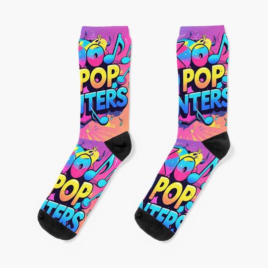 Discover Big sign K-pop Hunters Socks, Gift For Fan