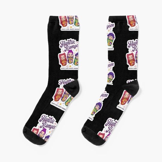 Huntrix Ramyeon Socks, Gift For Fan