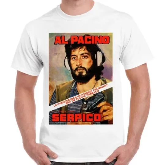 Discover Al Pacino Serpico 70s Police Corruption Movie 3D T Shirt