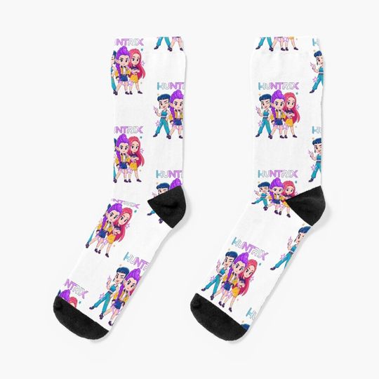 Discover K-Pop Demon Hunters - Huntrix Socks, Gift For Fan