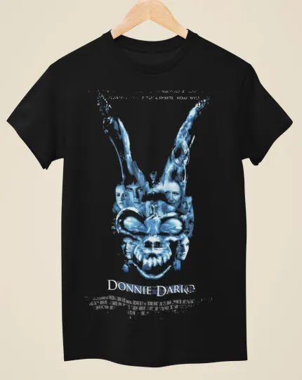 Discover Donnie Darko Movie Poster Unisex Black 3D T-Shirt