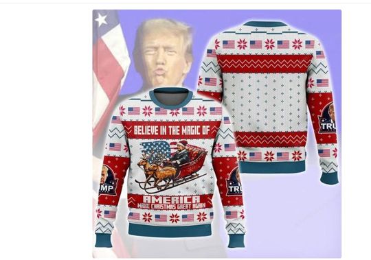 Discover Trump Christmas Ugly Sweater, Humorous Trump Christmas Sweater, President Trump 45 47 Sweatshirt, My President Trump Shirt, 24 Election