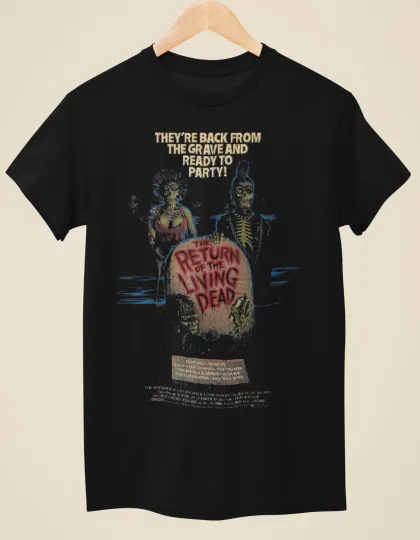 Discover Return of the Living Dead - Movie Poster inspired Unisex Black T-Shirt