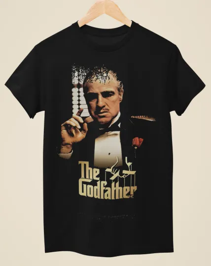 Discover The Godfather Movie Poster Unisex Black T-Shirt
