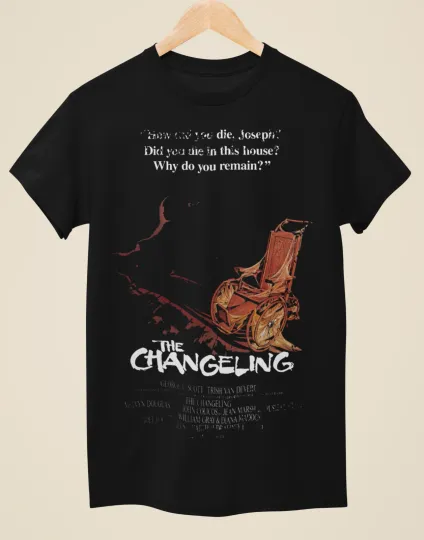 Discover The Changeling 3D Movie Poster Unisex Black T-Shirt