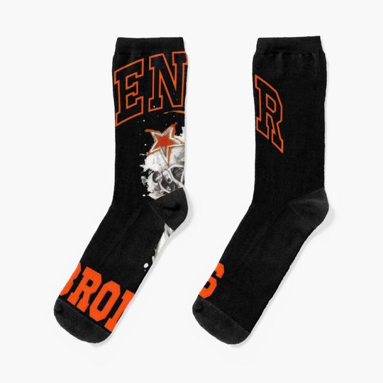 Denver Broncos Socks, Gift For Fan