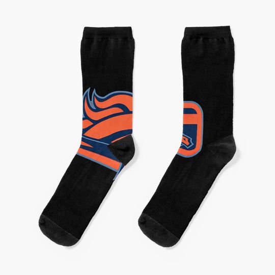 Denver Broncos Socks, Gift For Fan