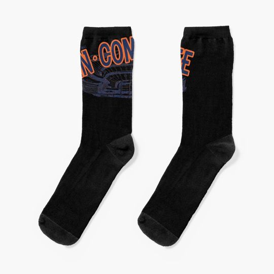 Denver Broncos Socks, Gift For Fan