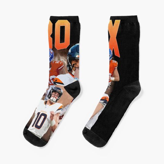 Denver Broncos Socks, Gift For Fan