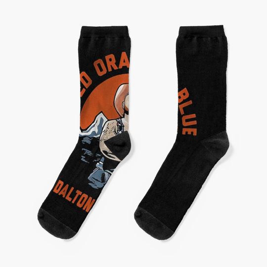 Denver Broncos Socks, Gift For Fan