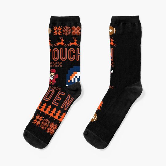 Denver Broncos Socks, Gift For Fan