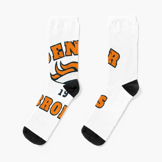 Discover Denver Broncos Socks, Gift For Fan
