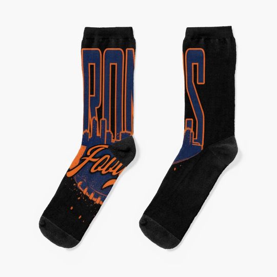 Denver Broncos Socks, Gift For Fan