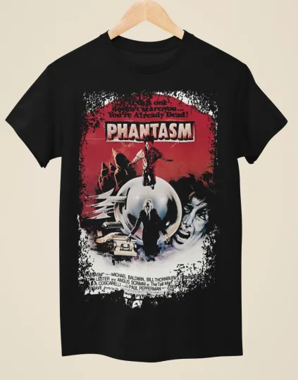 Phantasm Movie Poster Unisex Black 3D T-Shirt