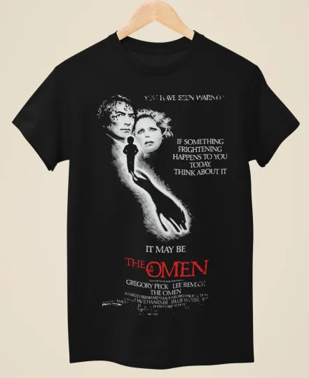 Discover The Omen Movie Poster Unisex Black T-Shirt