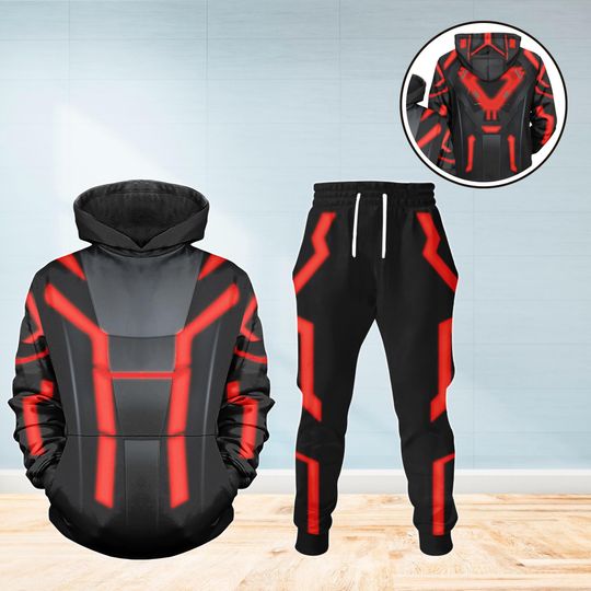 Discover Tron Ares Cosplay Hoodie, Disney Tron Ares Joggers, Magic Kingdom Shirt, Halloween Costume Hoodie, Roller Coaster Shirt, Disney World