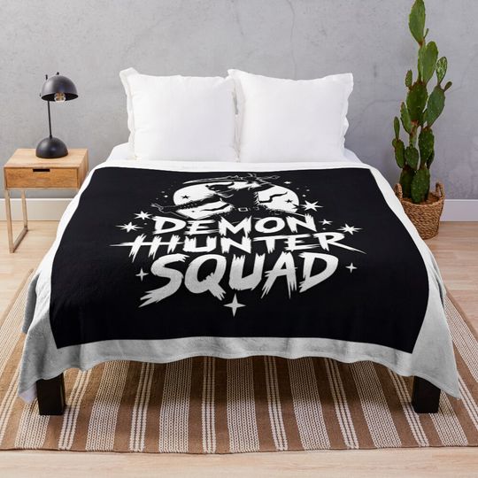Demon Hunter Squad – K-Pop Fan Art Fleece Blanket