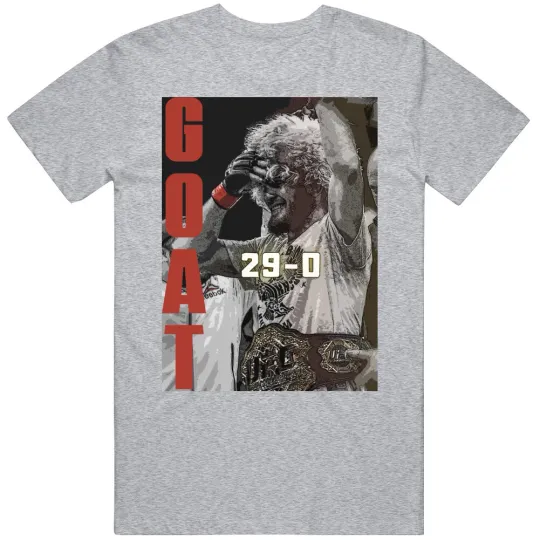 Discover Khabib Nurmagomedov Goat Champ MMA Fan T-Shirt